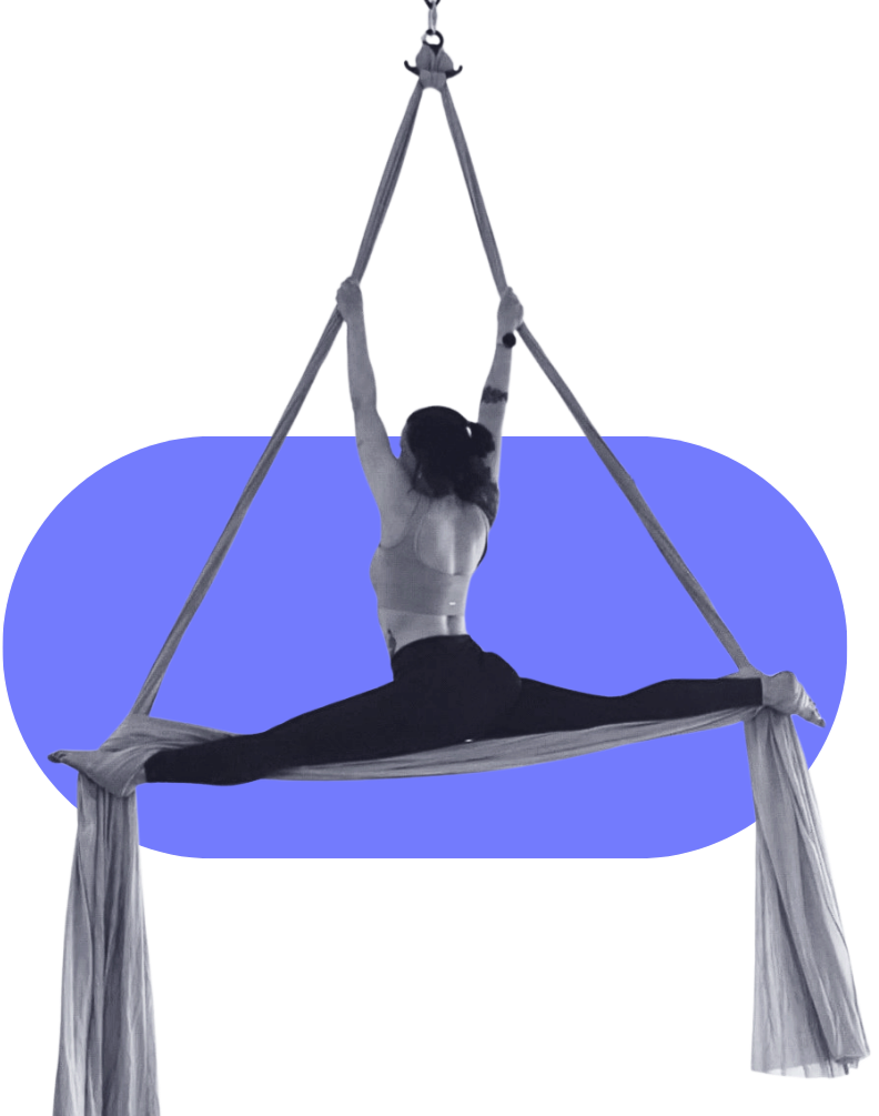 Aerial Silk Vertikaltuch Training im FlyHigh Studio Karlsruhe