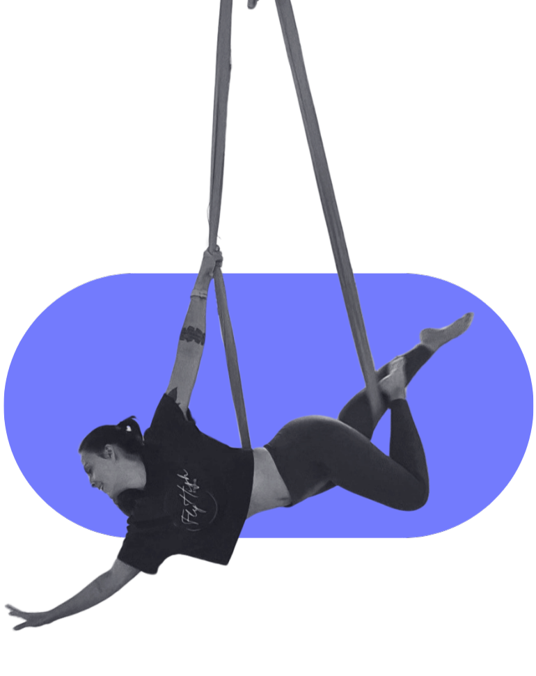 Aerial Sling Luftakrobatik Training bei FlyHigh Karlsruhe